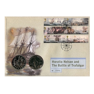 2005 Horatio Nelson and The Battle of Trafalgar (2-Crowns) - Click Image to Close